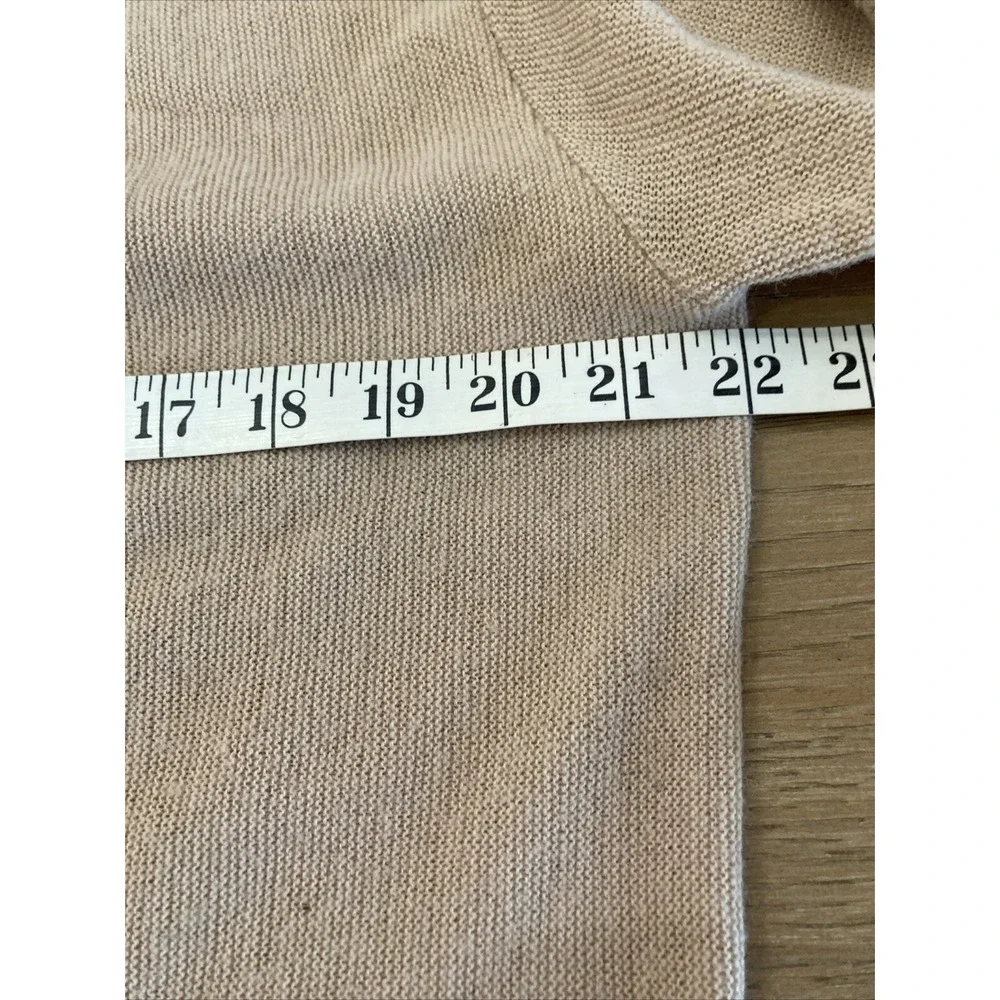 VTG 70s Crown Sportswear Mens Medium Beige Knit Cardigan Sweater Grandpa